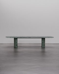 Contemporary Solid Verde Patricia Marble Hera Dining Table by Tim Vranken