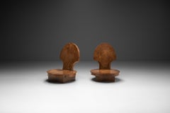 Contemporary Solid Wood Low Chairs, Asia, 21st Century