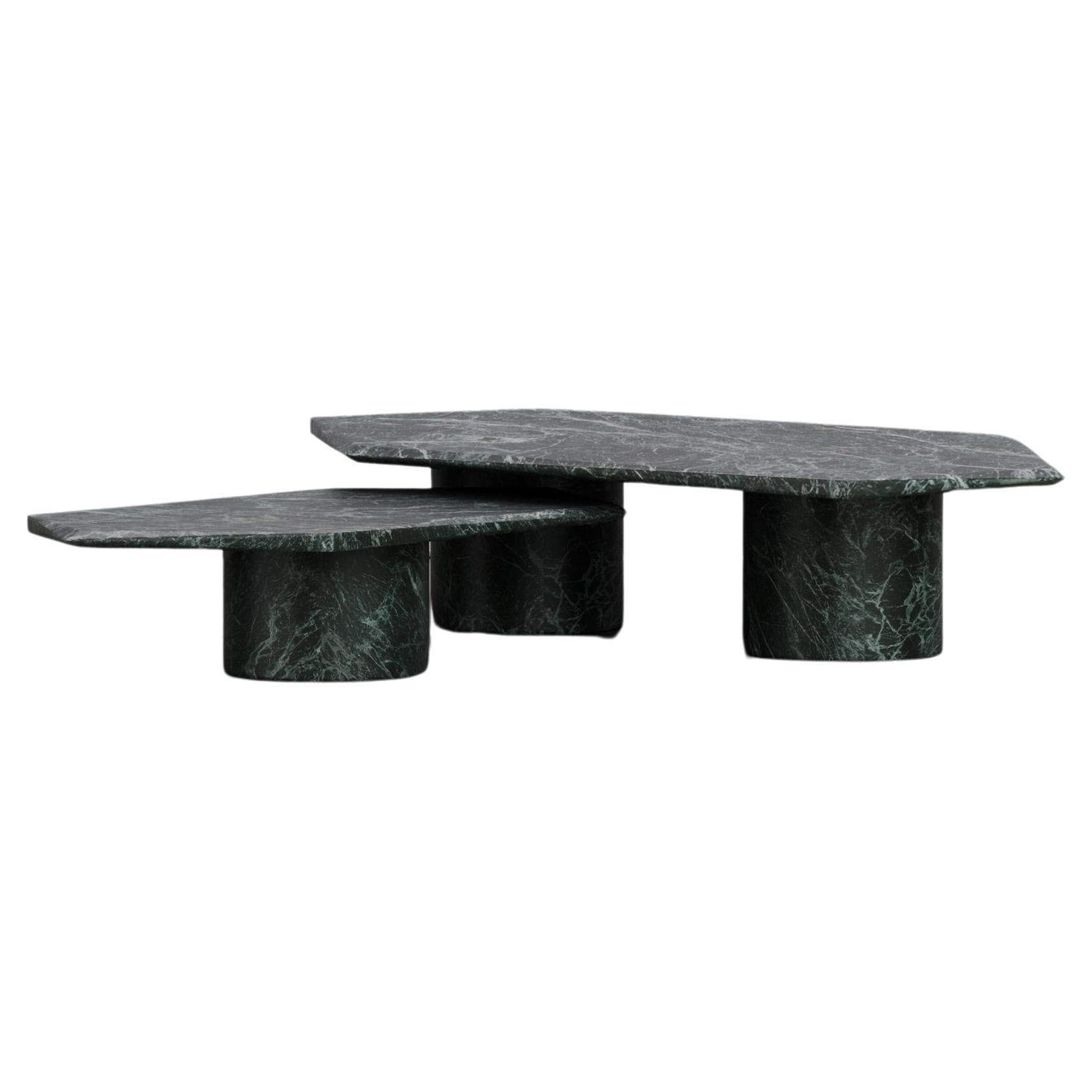 Contemporary SolidVerde Patricia Marble Hera Coffee Table Small by Tim Vranken