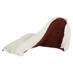 Contemporary South African Scape VI seating landscape in Merino wool by