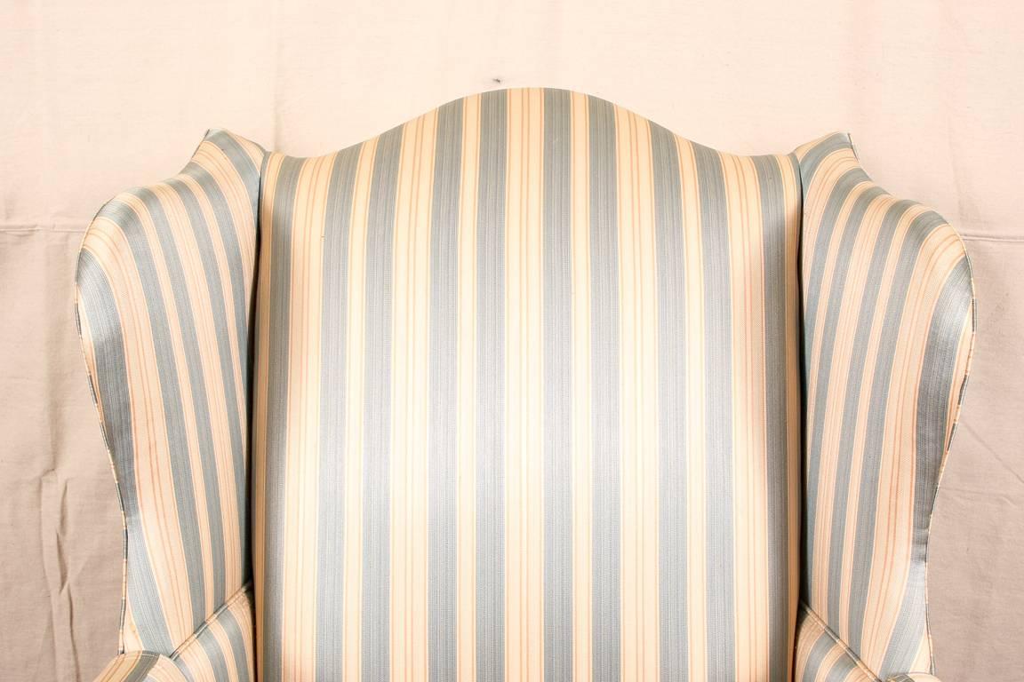 Contemporary Southwood Wing Chair In Good Condition In Bridgeport, CT