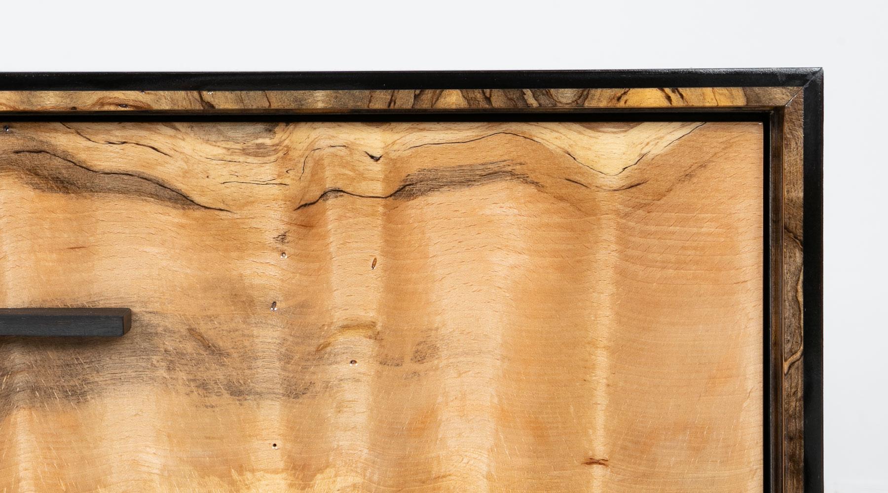 Contemporary Spalted Beech Dresser by Johannes Hock For Sale 3