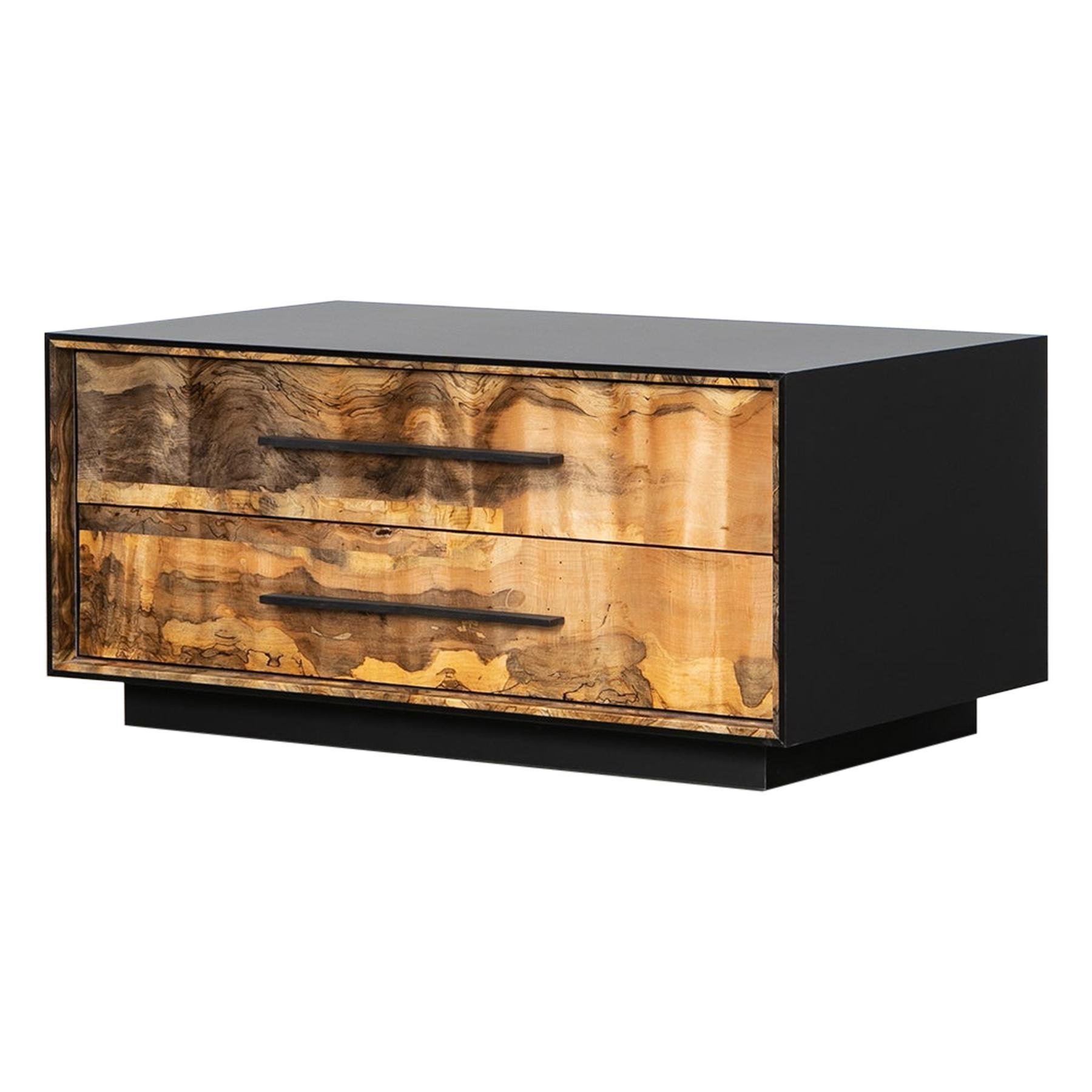 Contemporary Spalted Beech Dresser by Johannes Hock For Sale