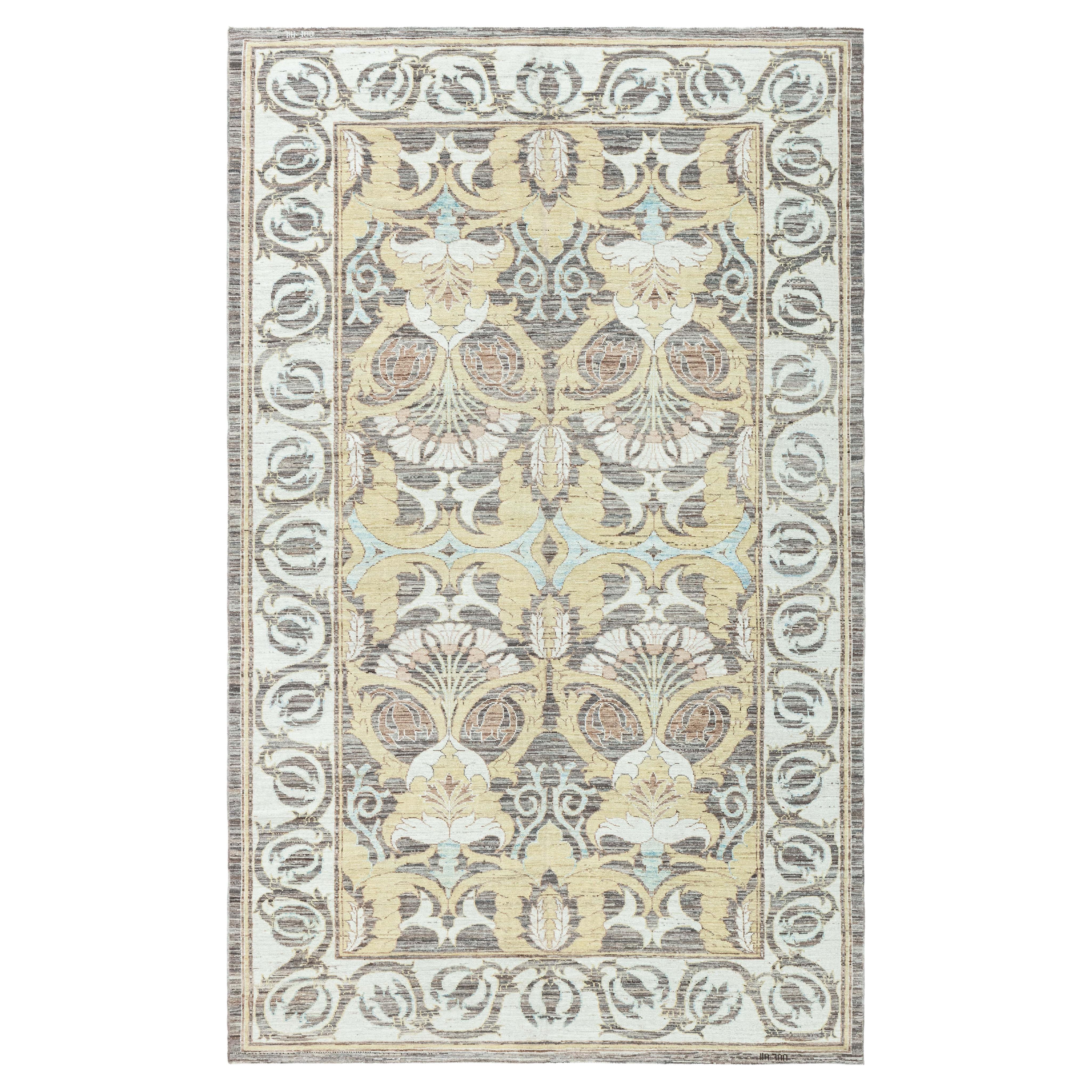Contemporary Spanish Cuenca Inspired Rug by Doris Leslie Blau For Sale