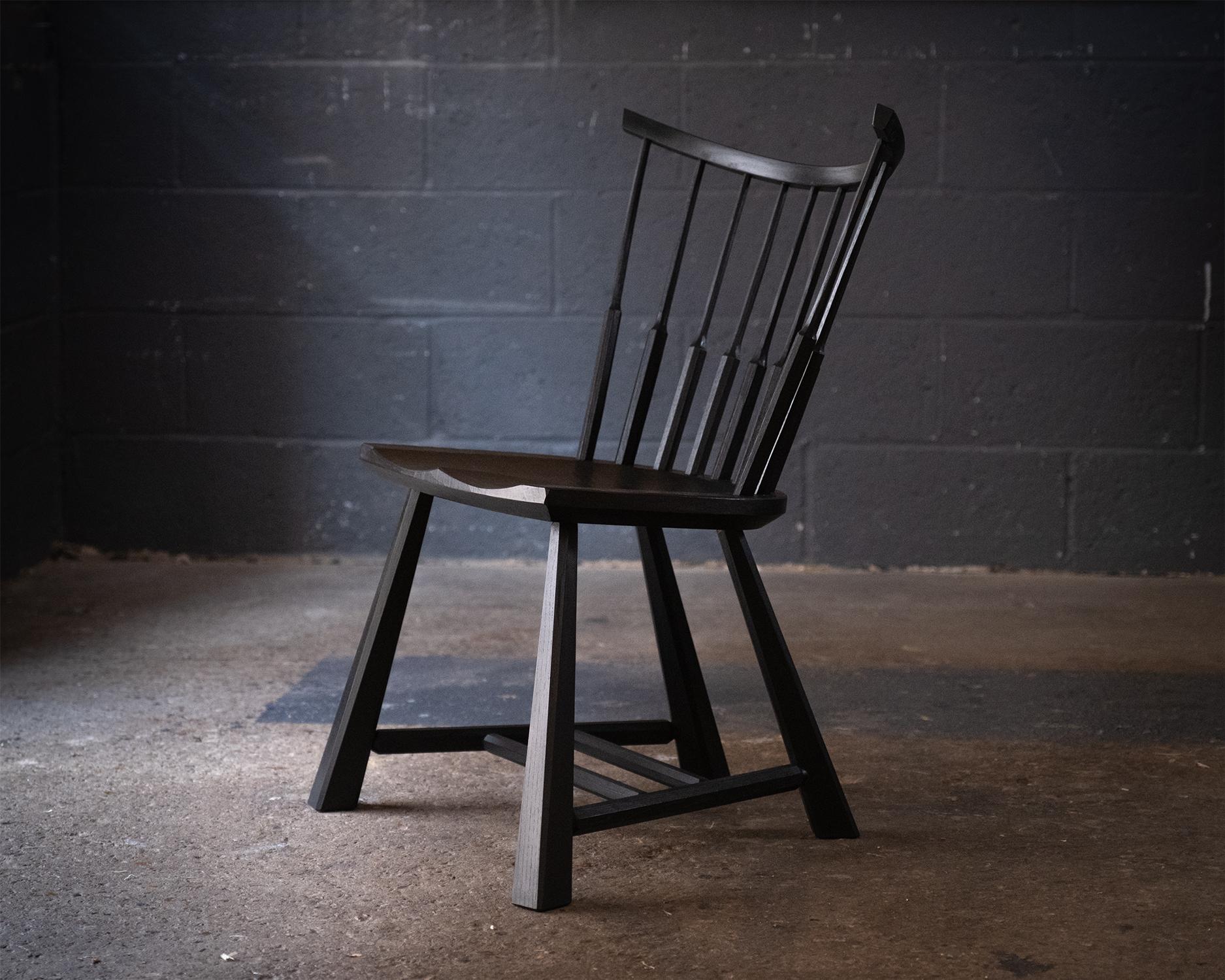 Spindle Back Windsor Chair For Sale 1