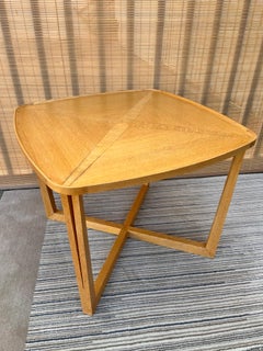 Table d'appoint ou table d'appoint fendue contemporaine de Ted Boerner