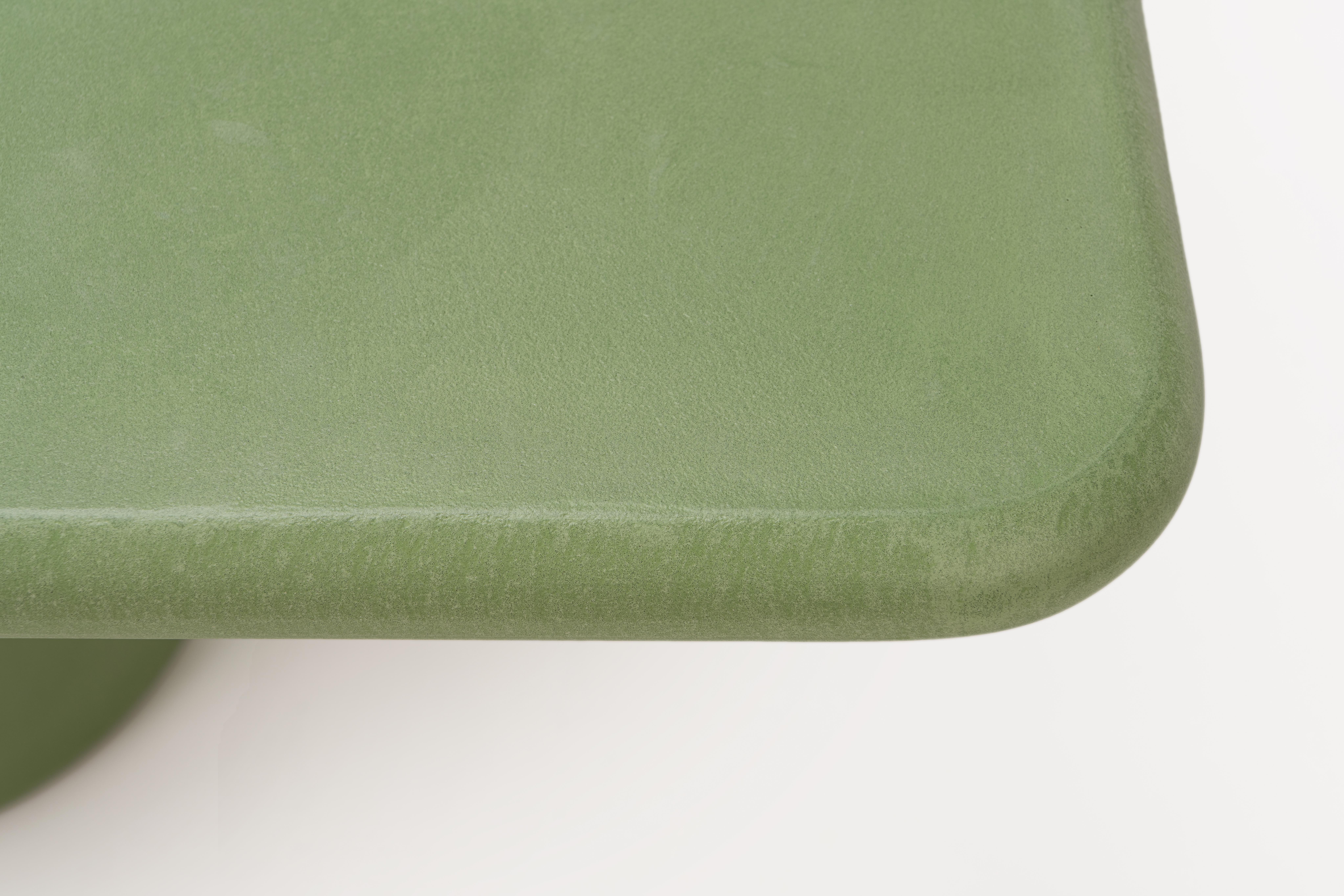 Mesa cuadrada contemporánea de escayola natural 140cm by Isabelle Beaumont Siglo XXI y contemporáneo en venta