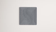Contemporary Square Niwa Gray Denim
