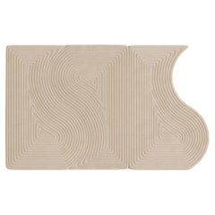 Contemporary Square Niwa + Niwa B Beige Linen