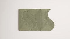Contemporary Square Niwa + Niwa B Green Sage