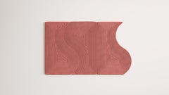 Contemporary Square Niwa + Niwa B Peach Pink