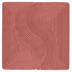 Contemporary Square Niwa Peach Pink