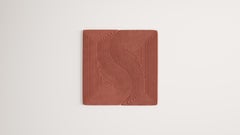 Contemporary Square Niwa Red Coral