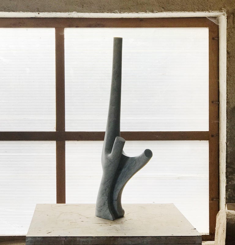 Contemporary St Beat Marble 'France' Soft Shaped Ëz Sculpture by Tom ...