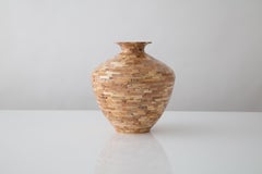 STACKED Spalted Maple Vase by Richard Haining