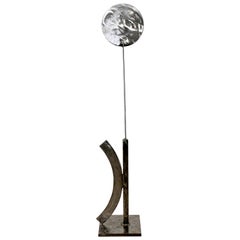 Contemporary Stainless Steel Abstract Table Floor Sculpture by Robert Hansen