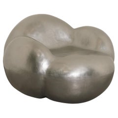 Contemporary Stainless Steel Cloud Chair by Robert Kuo, Limited Edition