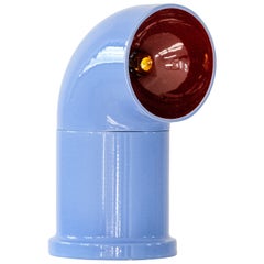 Contemporary Standing Lamp 'OP FAT 2' by Pani Jurek, Lilac & Burgundy