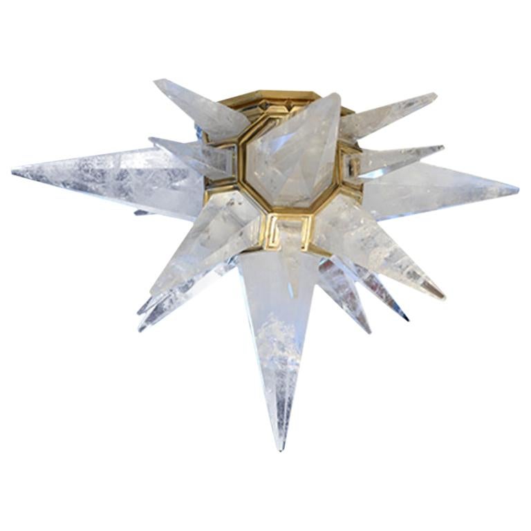 STAR25 Rock Crystal Flush Mount by Phoenix