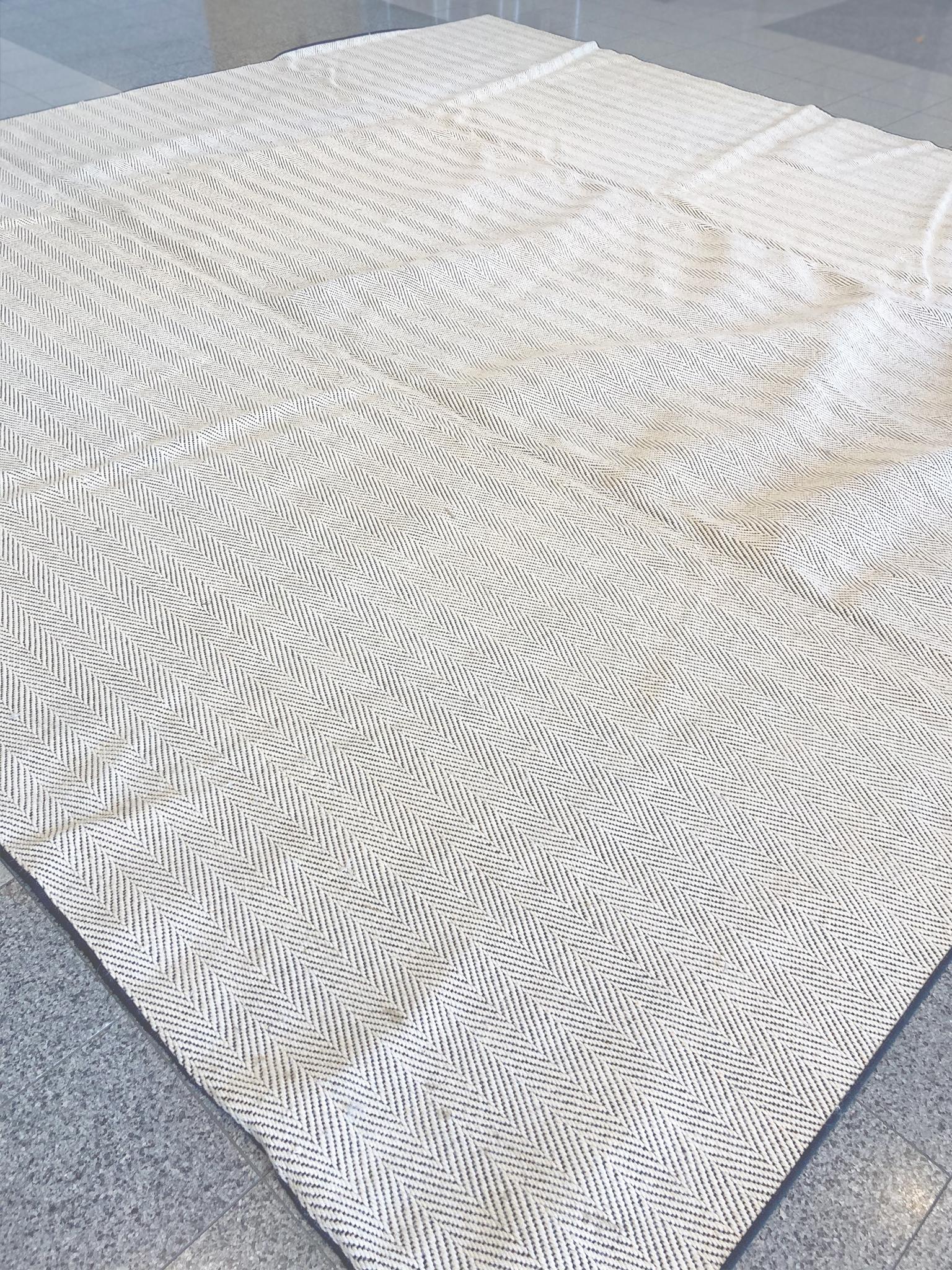 Américain Tapis contemporain à chevrons Stark