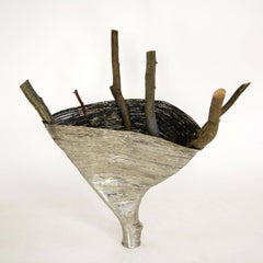 Lampe Pentand contemporaine en acier et laiton - Wrap Light by Johannes Hemann