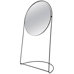 Contemporary Steel Floor Mirror "Venus" by Michelle Gratacós-Arill