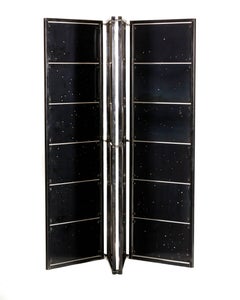 Contemporary Steel Folding Privacy Screen/Shoji Screen Room Divider