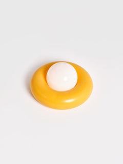 Contemporary Steel Table Lamp Model ''Donut'' by Axel Chay - Marseille France