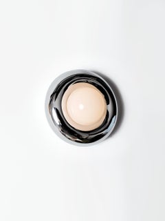 Contemporary Steel Table Lamp Model ''Donut'' by Axel Chay, Marseille France