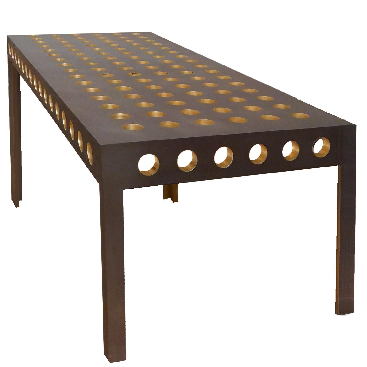 table with holes