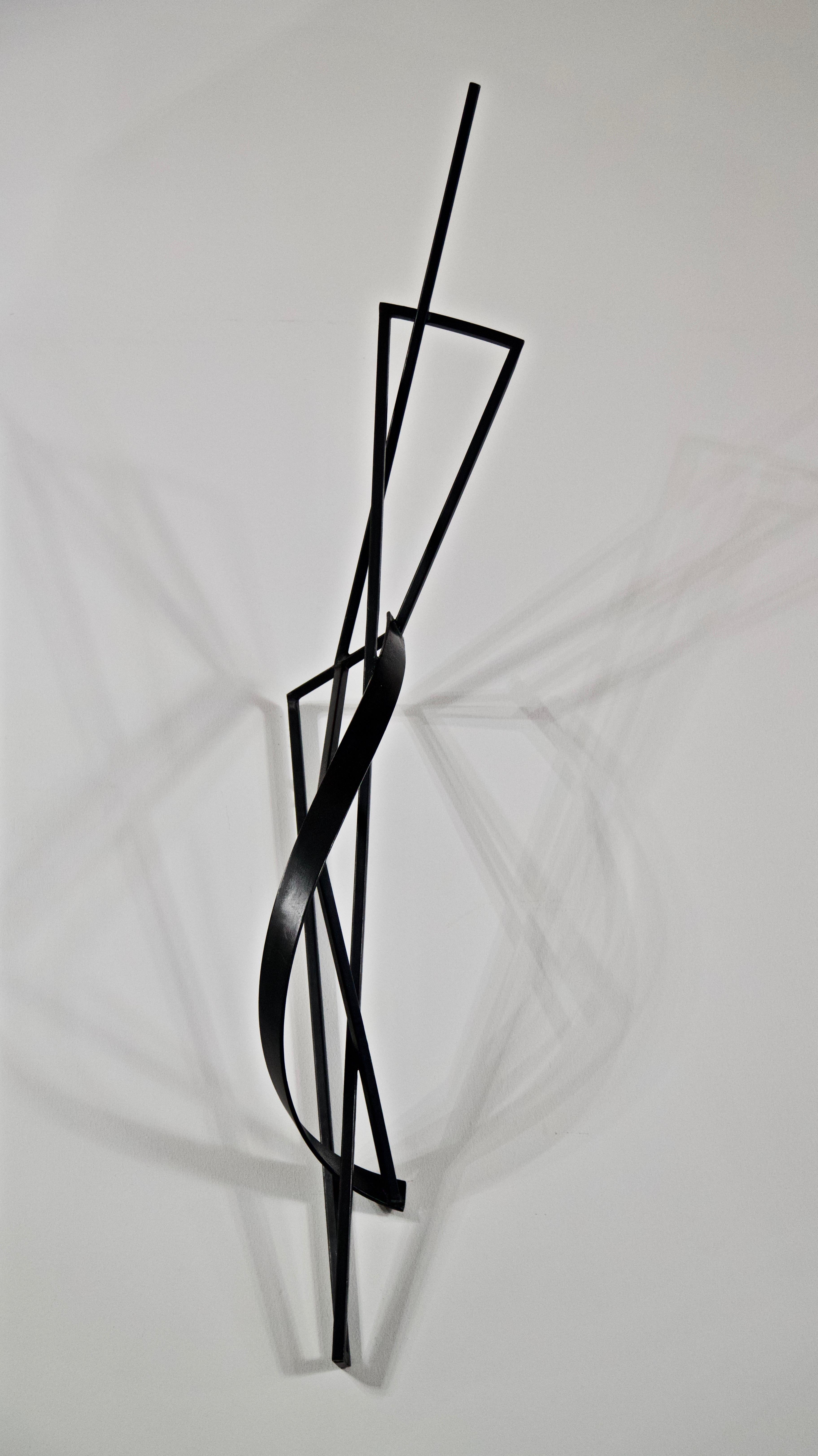 Escultura mural contemporánea de acero firmada por Tom Hollenback Estadounidense en venta