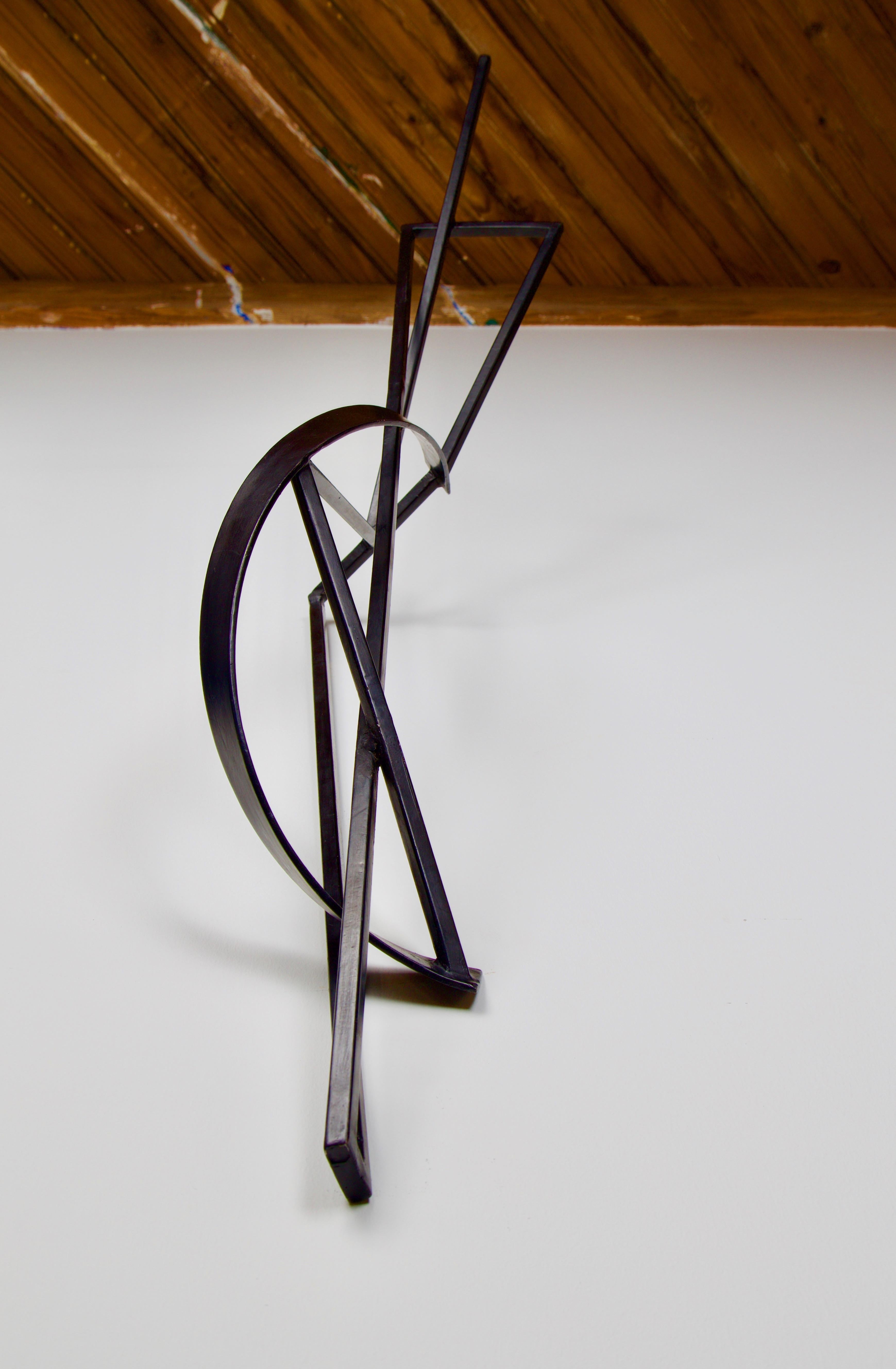 Escultura mural contemporánea de acero firmada por Tom Hollenback en venta 1