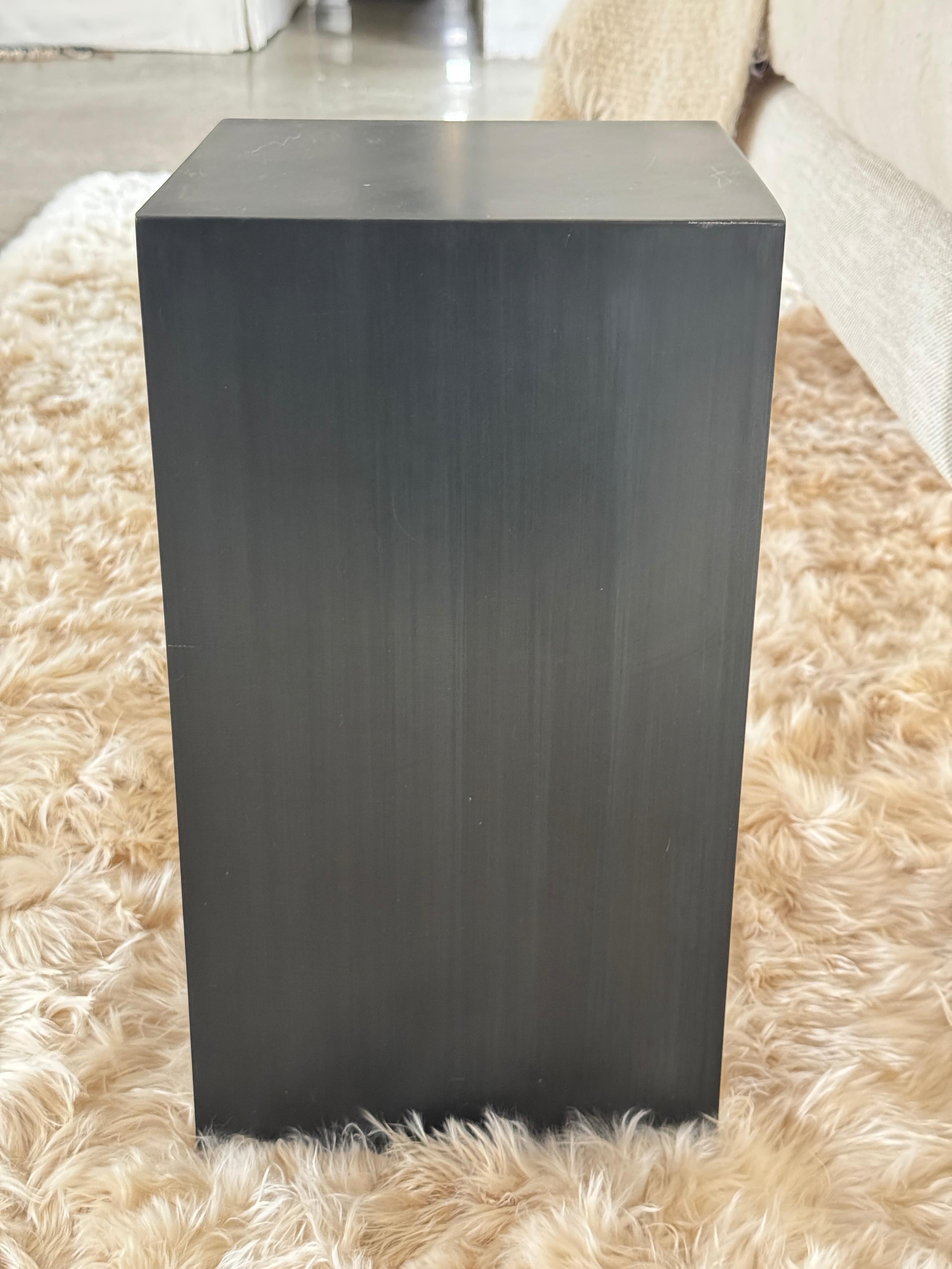Contemporary Steel Waterfall Side Table For Sale 2