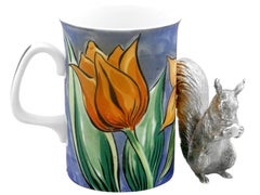 Contemporary Sterling Silver Model of a Squirrel