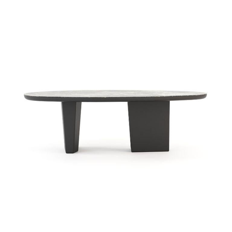Contemporary Stone Dining Table made with neolith, Handmade by Stylish Club In New Condition For Sale In Seroa, PT