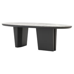 Contemporary Stone Dining Table made with neolith, Handmade by Stylish Club