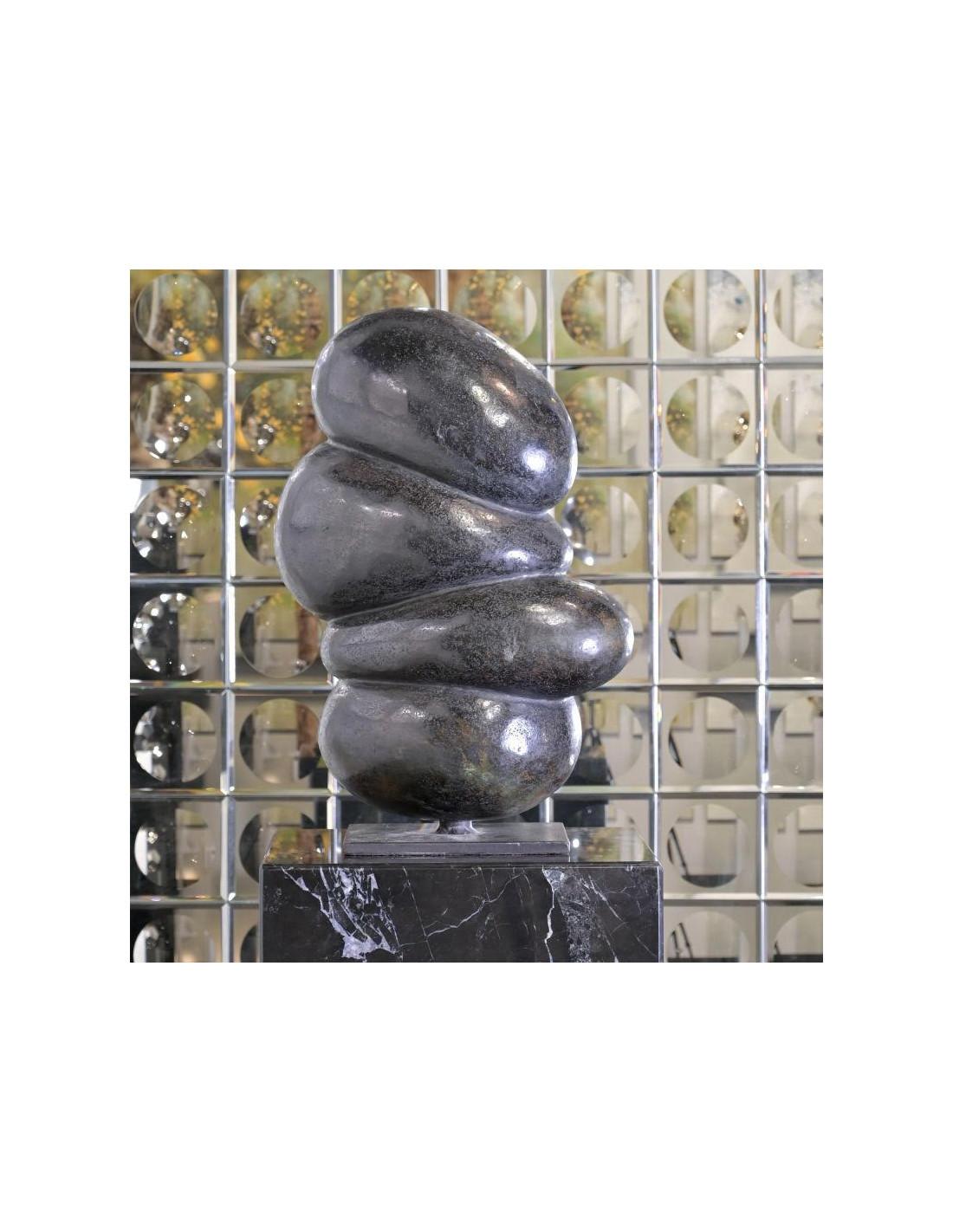 Contemporary Stone Sculpture, 20th Century. In condizioni buone in vendita a Saint-Ouen, FR