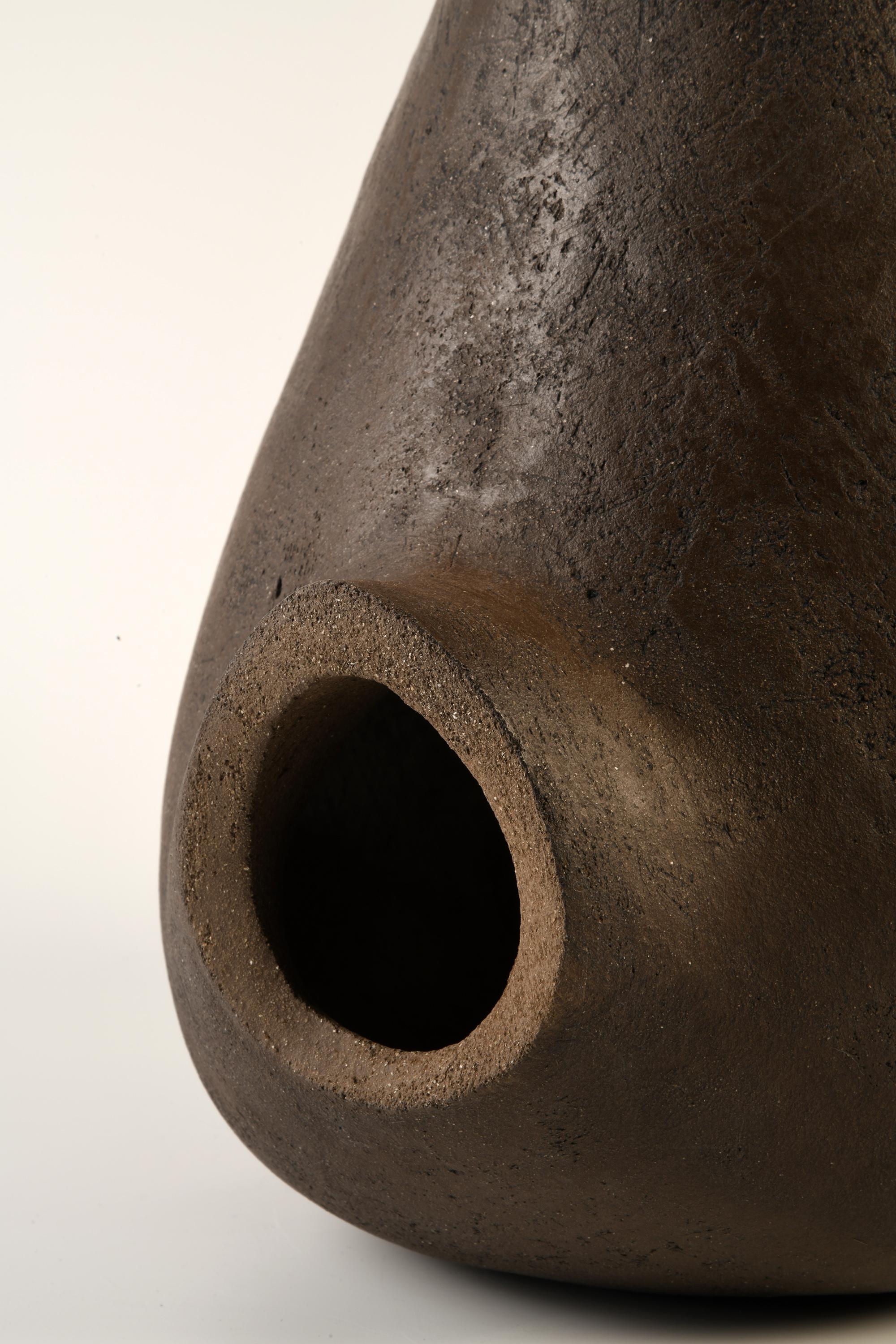 Contemporary stoneware ceramic sculpture by a French artist For Sale 5