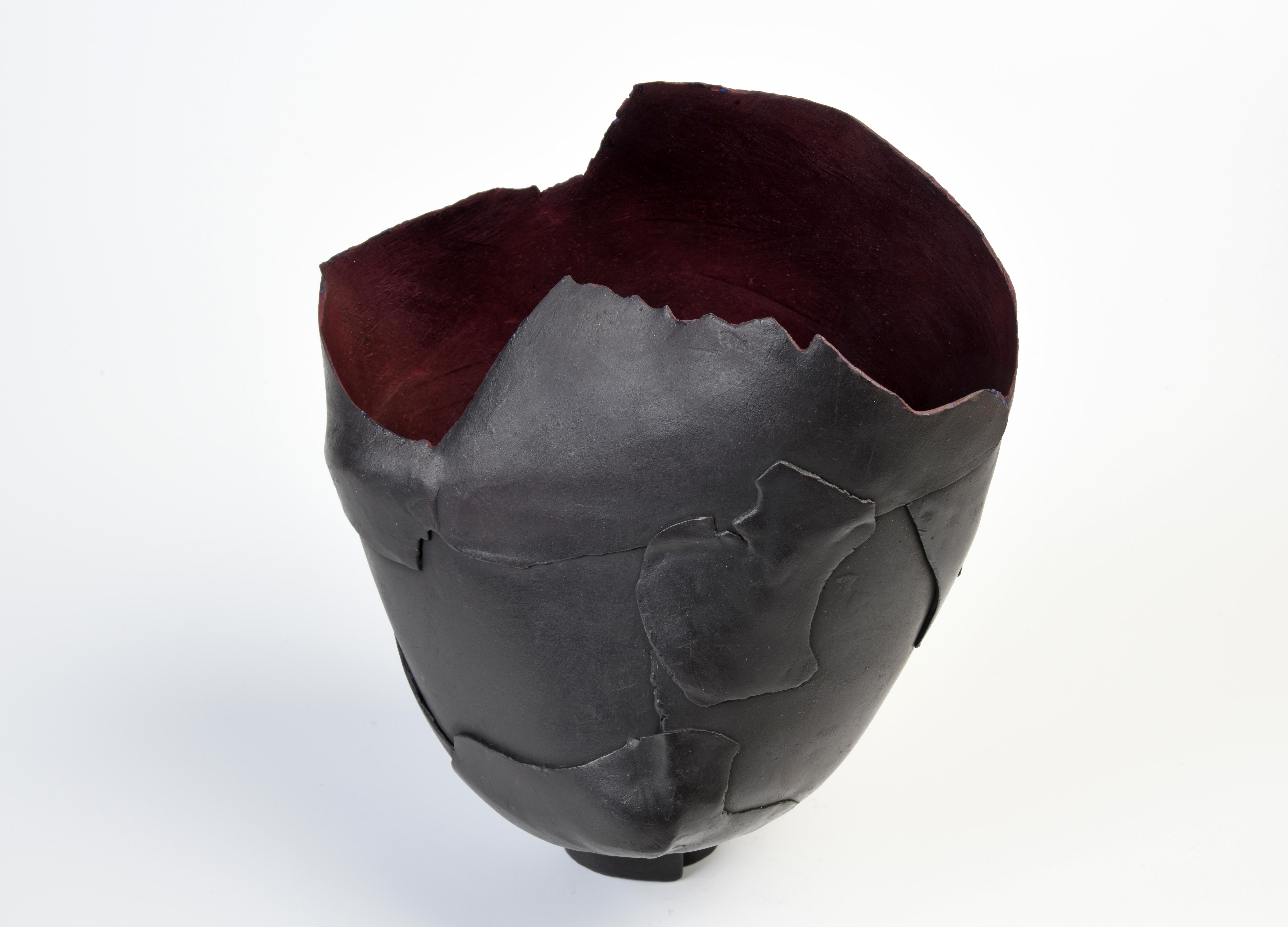 Sculpture contemporaine en céramique de grès d'un artiste français. en vente 3