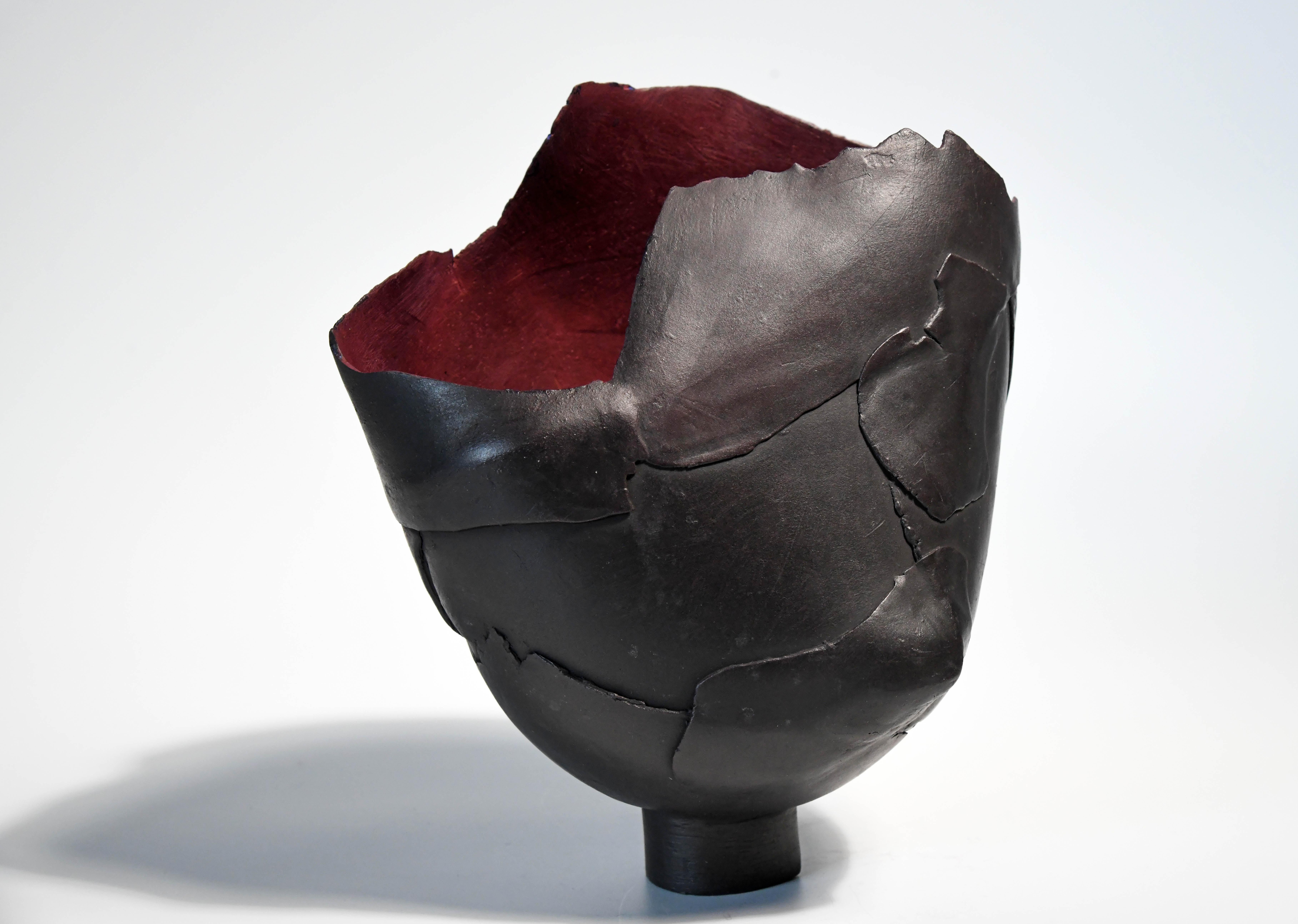 Sculpture contemporaine en céramique de grès d'un artiste français. en vente 5