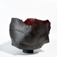 Scultura in ceramica contemporanea in gres di un artista francese