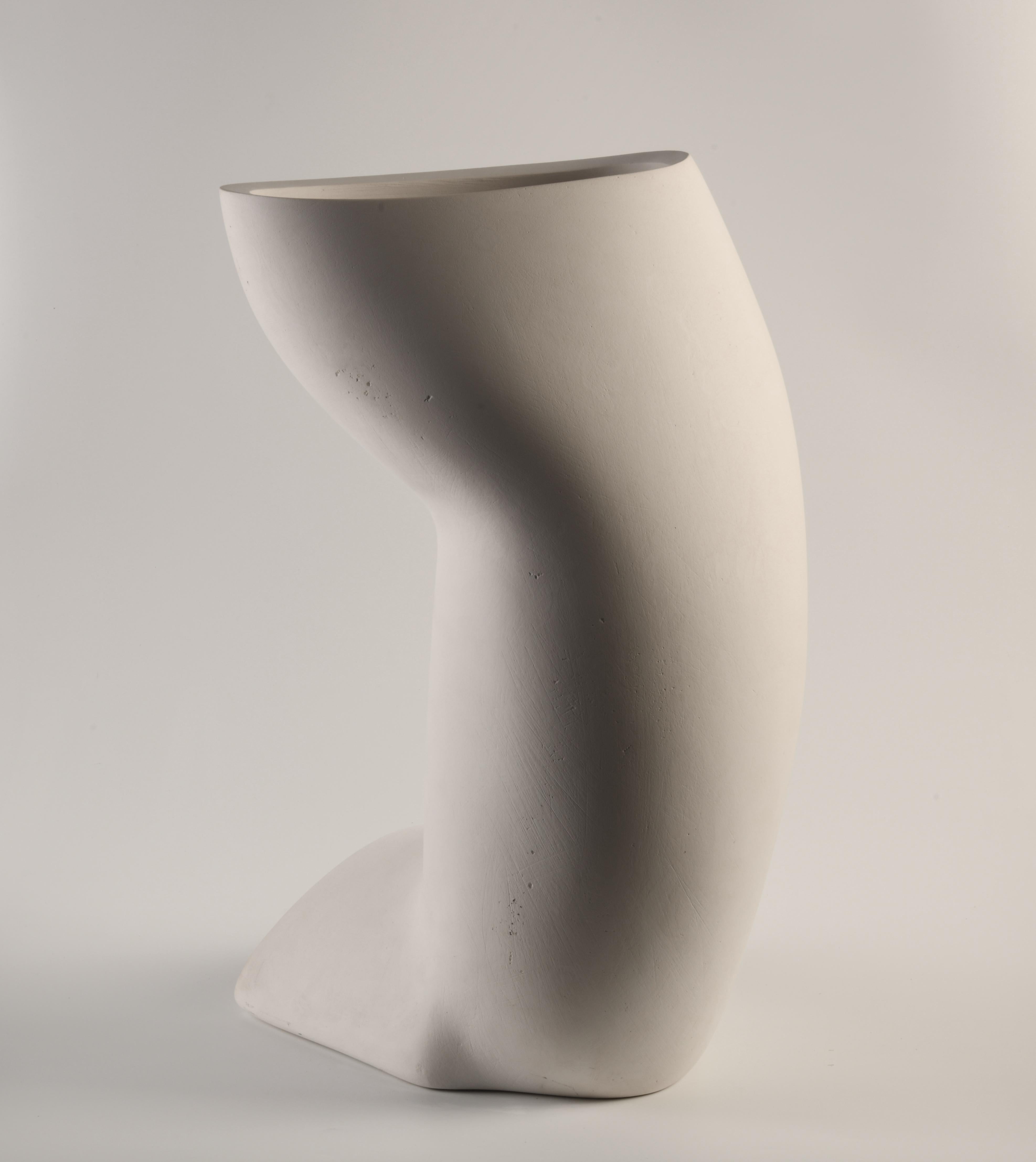 Cuit Sculpture contemporaine en céramique de grès d'un artiste français. en vente