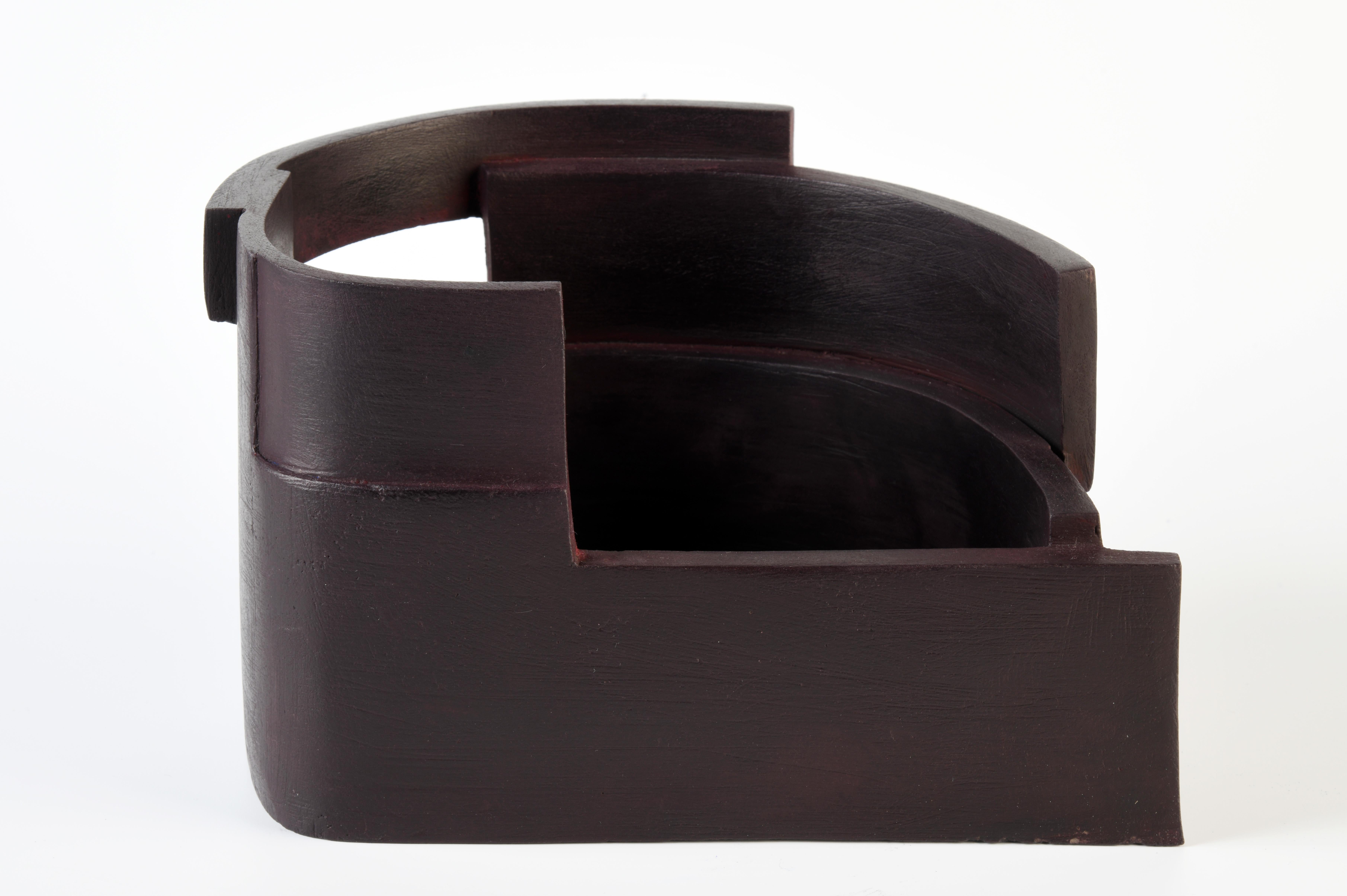 Cuit Sculpture contemporaine en céramique de grès d'un artiste français. en vente