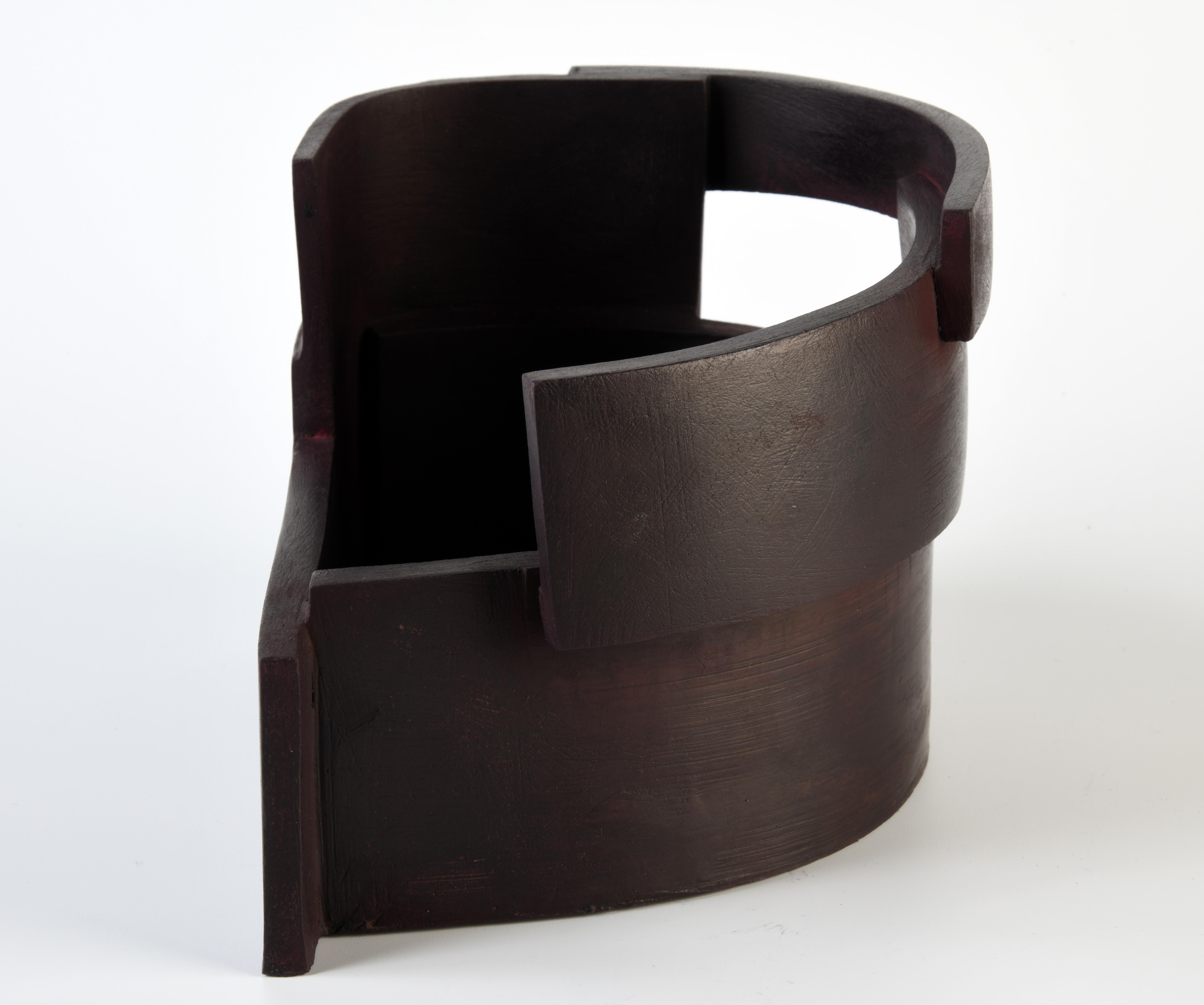 XXIe siècle et contemporain Sculpture contemporaine en céramique de grès d'un artiste français. en vente