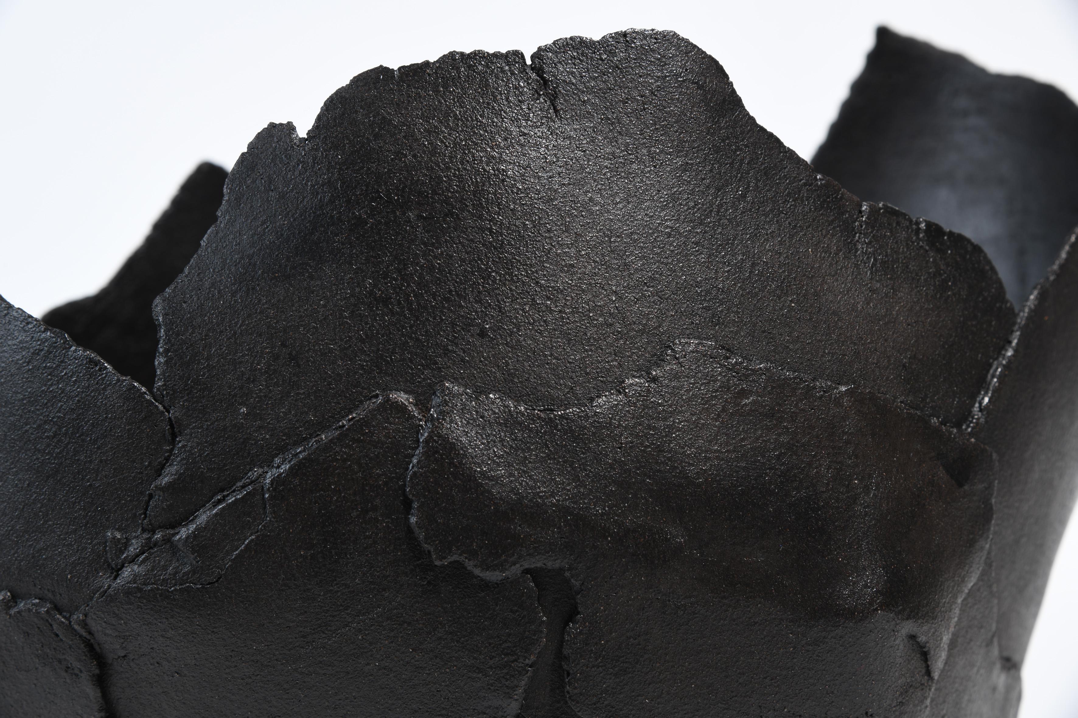 Contemporary stoneware ceramic sculpture by a French artist For Sale 2