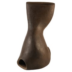 Zeitgenössische Keramikskulptur aus Steingut von einem französischen Künstler