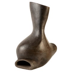 Contemporary stoneware ceramic sculpture by a French artist
