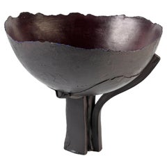 Contemporary stoneware ceramic sculpture by a French artist