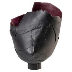 Contemporary stoneware ceramic sculpture by a French artist