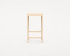 Sgabello Contemporary '01' di Frama, Betulla naturale, H. H. 76